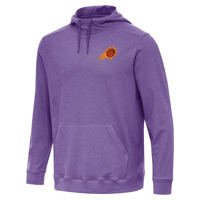Sweat à capuche Antigua Heather Purple Phoenix Suns Cloud pour homme
