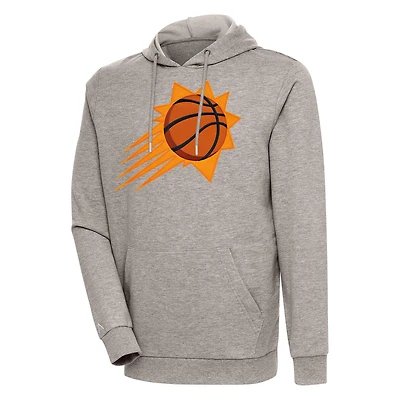 Sweat à capuche Action Antigua Oatmeal Phoenix Suns pour homme