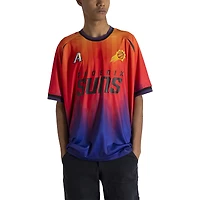 Men's Authmade x NBA Orange Phoenix Suns Soccer Kit Fashion Jersey