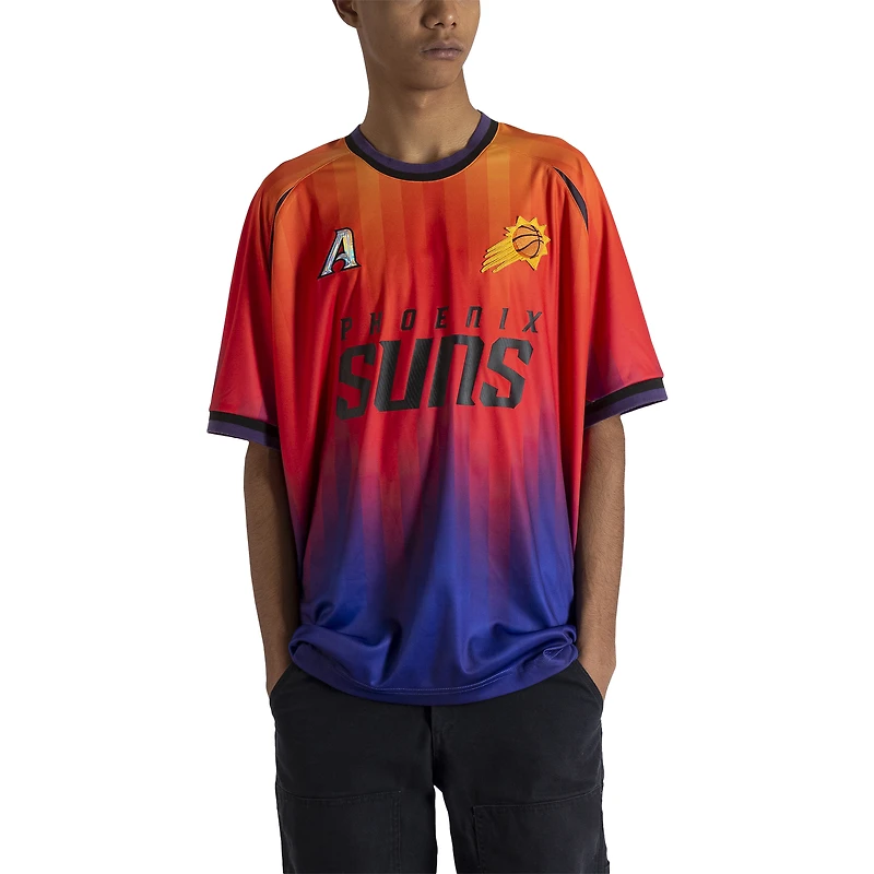 Maillot de football Authmade x NBA Phoenix Suns Orange pour homme - tendance
