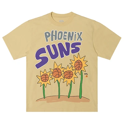 T-shirt homme b2Ss kaki Phoenix Suns à motif tournesol