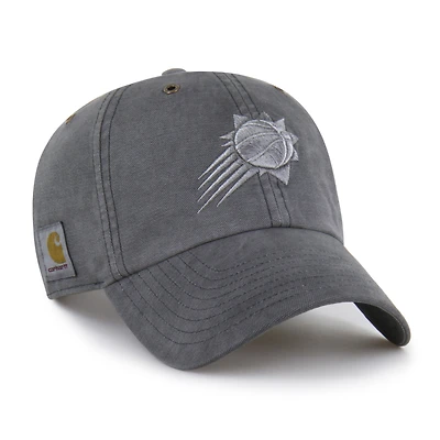 Men's Carhartt x '47 Charcoal Phoenix Suns Clean Up Adjustable Hat