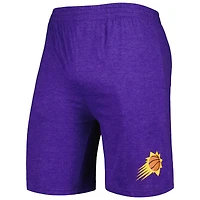 Ensemble de nuit T-shirt et short Phoenix Suns Concepts Sport violet/noir pour homme