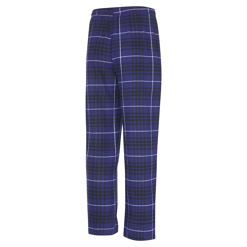 Men's Concepts Sport Purple/Black Phoenix Suns Vector Top & Flannel Pants Sleep Set