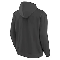 Sweat à capuche Premium Fanatics gris Phoenix Suns Future Ground Info Elements pour homme