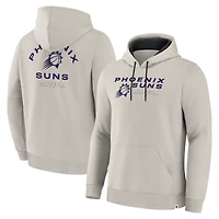Sweat à capuche premium Fanatics Off White Phoenix Suns Crossover Collection Blocked Shot pour homme