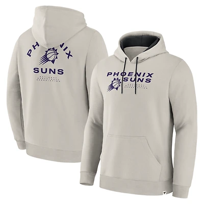 Sweat à capuche premium Fanatics Off White Phoenix Suns Crossover Collection Blocked Shot pour homme