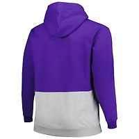 Sweat à capuche demi-zippé Anorak Fanatics Purple Phoenix Suns Big & Tall pour hommes