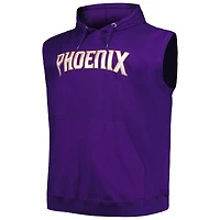 Sweat à capuche pour hommes Fanatics Purple Phoenix Suns Big & Tall Jersey Muscle Pull