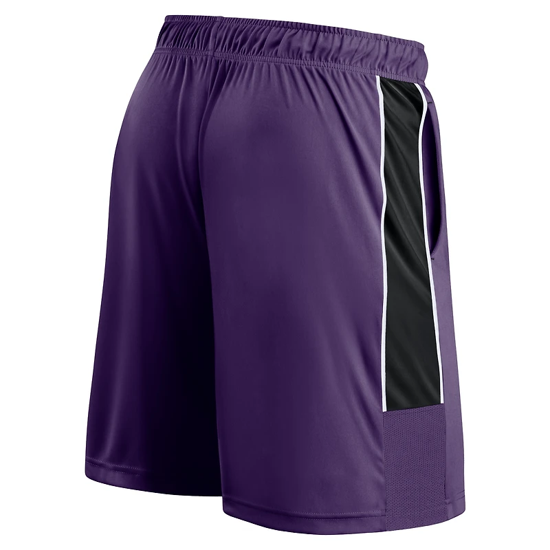 Short de défenseur violet pour hommes Fanatics Phoenix Suns Game Winner