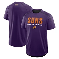 T-shirt d'entraînement de passe entrante violet Fanatics pour hommes des Phoenix Suns