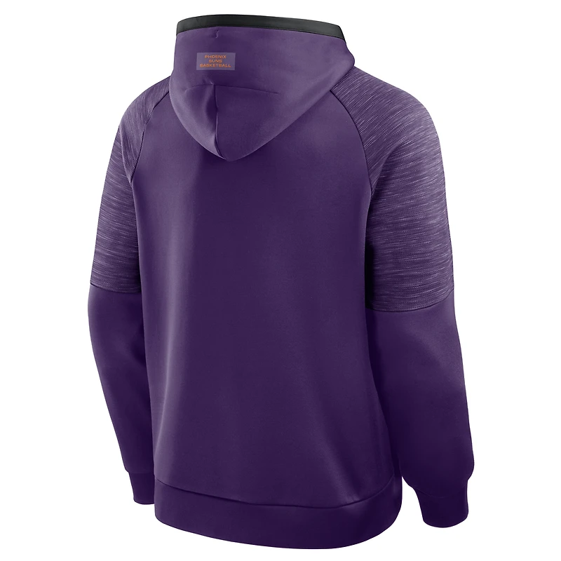 Men's Fanatics Purple Phoenix Suns Pick & Roll Defender Pullover Hoodie