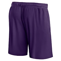 Men's Fanatics Purple Phoenix Suns Post Up Mesh Shorts