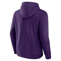 Men's Fanatics  Purple Phoenix Suns Primary Logo Pullover Hoodie