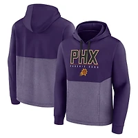 Sweat à capuche tri-mélange réussi Fanatics Purple Phoenix Suns pour hommes