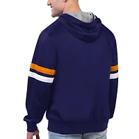 Veste à capuche entièrement zippée G-III Sports by Carl Banks pour hommes, violette, Phoenix Suns Contender