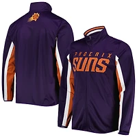 Veste de survêtement entièrement zippée G-III Sports by Carl Banks Phoenix Suns Contender Wordmark pour homme