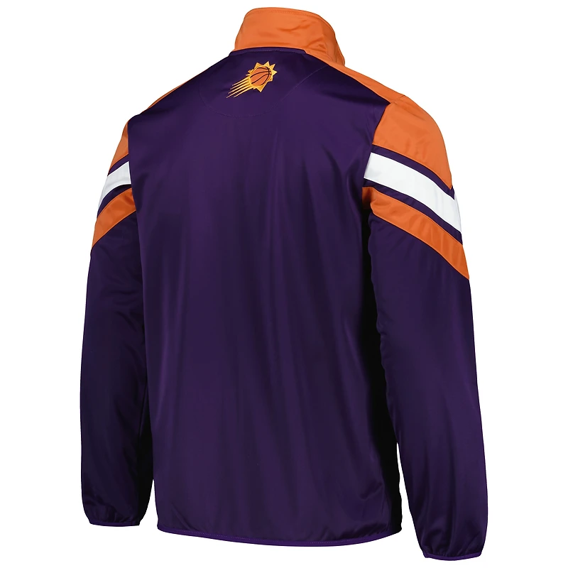 Veste de survêtement entièrement zippée G-III Sports by Carl Banks pour hommes des Phoenix Suns Game Ball violette