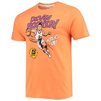 T-shirt à trois mélanges pour homme Hommage Devin Booker Orange Phoenix Suns Comic Book Player