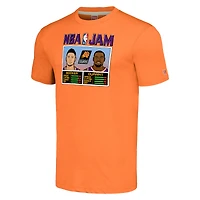 T-shirt NBA Jam Tri-Blend Hommage Kevin Durant & Devin Booker orange Phoenix Suns pour homme