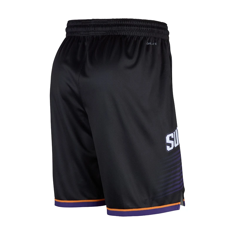 Short Swingman Jordan Brand Phoenix Suns 2024/25 noir pour homme - Édition Statement