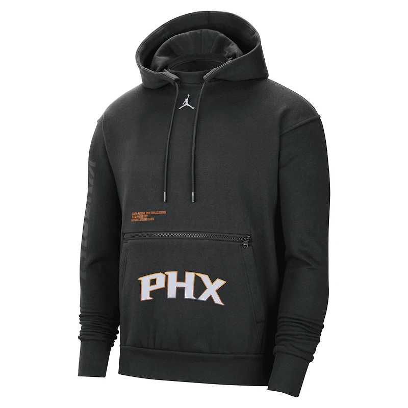 Sweat à capuche Jordan Brand Phoenix Suns Courtside Statement Edition pour homme, noir