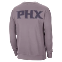 Sweat-shirt à capuche épais Jordan Brand Purple Phoenix Suns Courtside Statement Edition pour homme