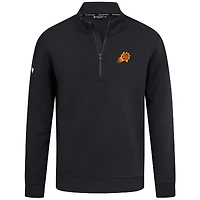 Pull-over noir à fermeture éclair quart de tour Accolade Cushion pour homme des Phoenix Suns Levelwear