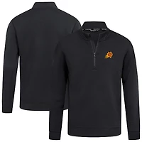 Pull-over noir à fermeture éclair quart de tour Accolade Cushion pour homme des Phoenix Suns Levelwear