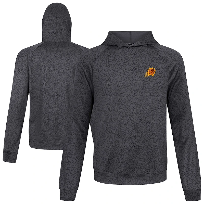Sweat à capuche noir Challenger des Phoenix Suns pour homme de Levelwear