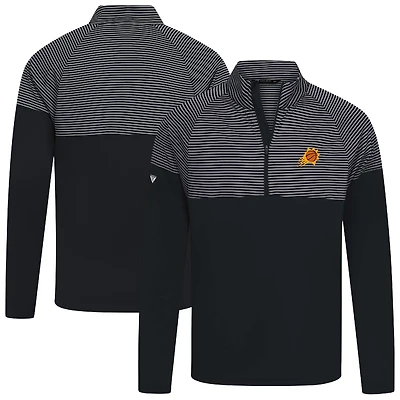 Haut à glissière quart de tour noir rayures classiques des Phoenix Suns pour homme Levelwear