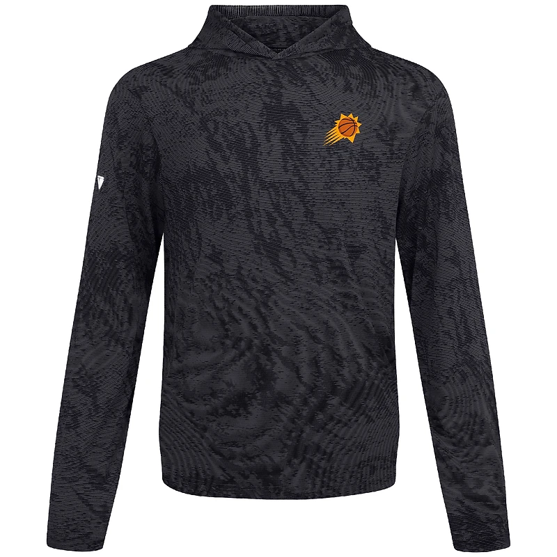 Sweat à capuche plateforme noir pour homme Levelwear des Phoenix Suns