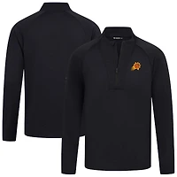 Haut volley noir Levelwear pour homme, fermeture éclair quart de tour, Phoenix Suns