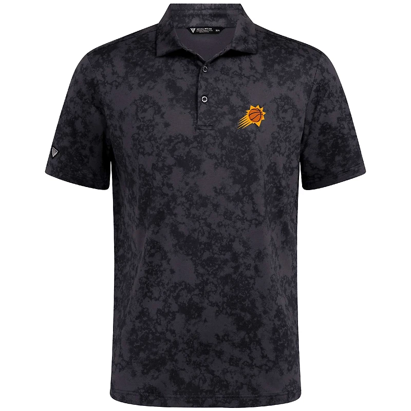 Polo noir Whisper des Phoenix Suns pour homme de Levelwear