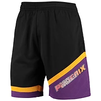 Mitchell & Ness Black Phoenix Suns Hardwood Classics 75e anniversaire Swingman Shorts pour hommes