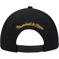 Men's Mitchell & Ness Black Phoenix Suns Side Core 2.0 Snapback Hat
