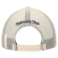 Men's Mitchell & Ness Cream Phoenix Suns Trucker Adjustable Hat