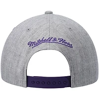 Casquette snapback gris chiné Phoenix Suns 2.0 pour homme Mitchell & Ness