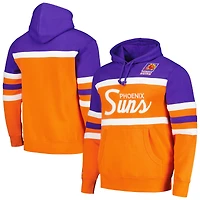 Men's Mitchell & Ness Orange/Purple Phoenix Suns Head Coach Pullover Hoodie