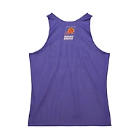 Maillot d'entraînement réversible en maille Hardwood Classics violet/blanc pour homme Mitchell & Ness Phoenix Suns