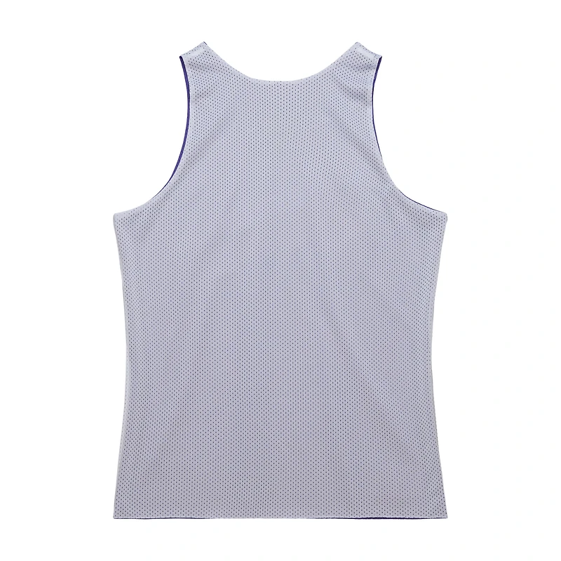 Men's Mitchell & Ness Purple/White Phoenix Suns Hardwood Classics Reversible Mesh Practice Jersey