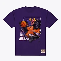Men's Mitchell & Ness Purple Phoenix Suns Breakthrough T-Shirt