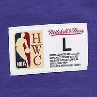 Men's Mitchell & Ness Purple Phoenix Suns Hardwood Classics Felt Applique Slub T-Shirt