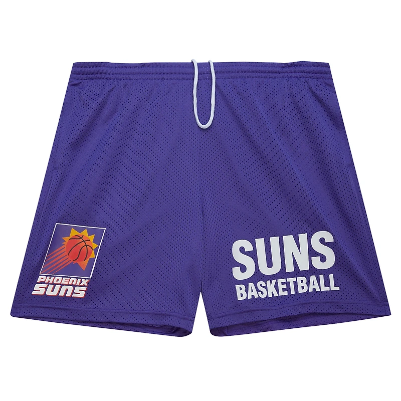 Men's Mitchell & Ness Purple Phoenix Suns Hardwood Classics Gameday Mesh Shorts