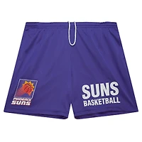 Men's Mitchell & Ness Purple Phoenix Suns Hardwood Classics Gameday Mesh Shorts