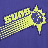 T-shirt Mitchell & Ness violet Phoenix Suns Hardwood Classics pour homme avec logo Neon Nights