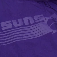 Veste coupe-vent à capuche entièrement zippée Mitchell & Ness Purple Phoenix Suns pour homme
