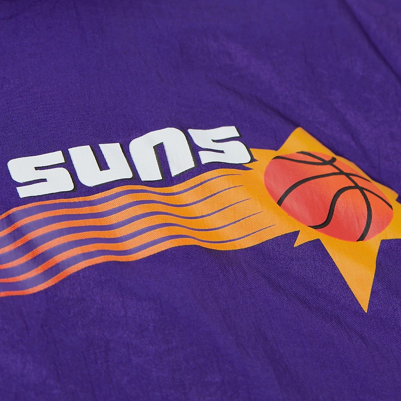 Veste coupe-vent entièrement zippée Mitchell & Ness Purple Phoenix Suns Playmaker pour homme