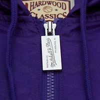 Veste coupe-vent entièrement zippée Mitchell & Ness Purple Phoenix Suns Playmaker pour homme