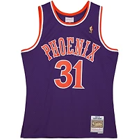 Maillot Swingman Mitchell & Ness Shawn Marion violet Phoenix Suns 2005/06 Hardwood Classics pour homme